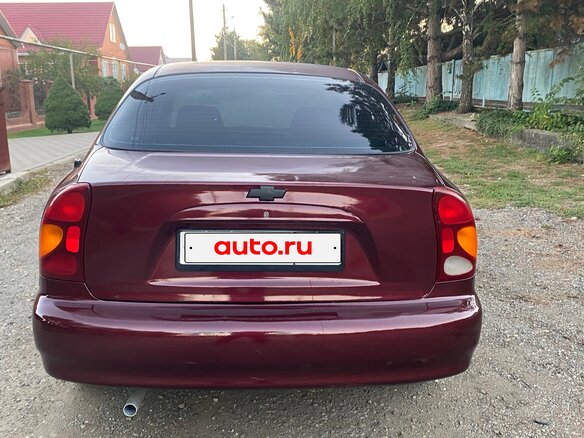 2008 Chevrolet Lanos I, пурпурный, 215000 рублей - вид 9