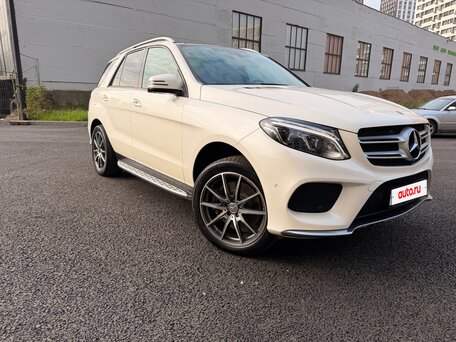 2018 Mercedes-Benz GLE 400 9G-Tronic I (W166), белый, 4400000 рублей, вид 1