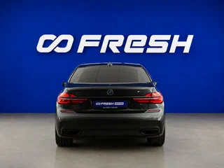 2017 BMW 7 серии 730d xDrive VI (G11/G12), серый, 4150999 рублей, вид 4