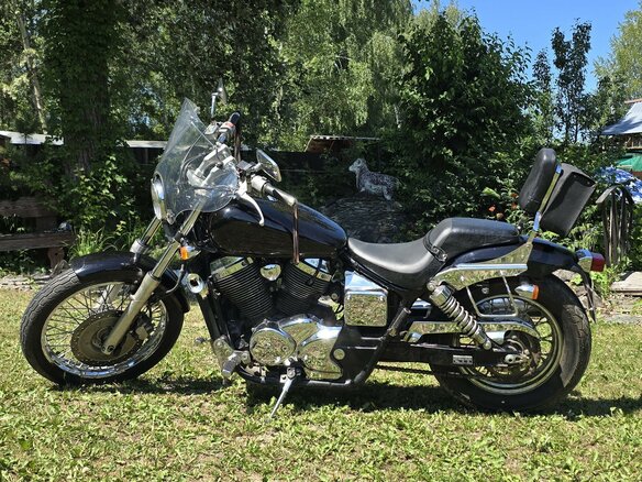 2001 Honda Shadow 400, чёрный, 400000 рублей - вид 1
