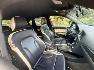 2014 Audi Q5 I (8R) Рестайлинг, синий, 2220000 рублей, вид 4