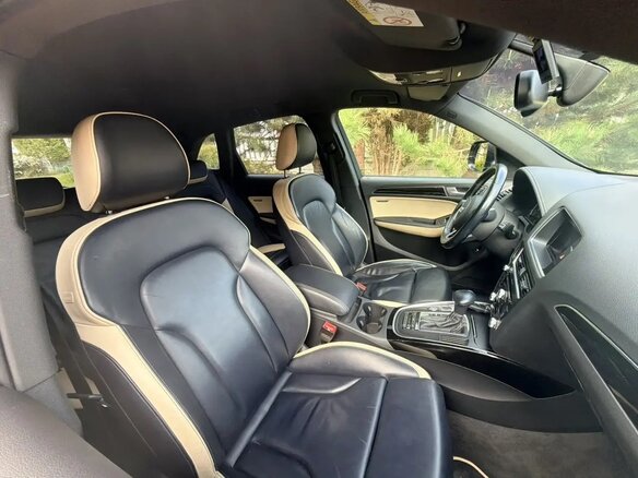 2014 Audi Q5 I (8R) Рестайлинг, синий, 2220000 рублей - вид 3