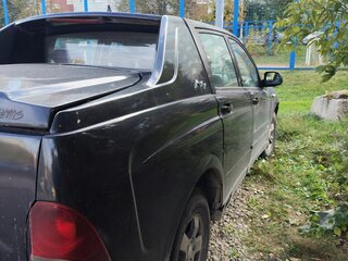 2008 SsangYong Actyon Sports I, чёрный, 550000 рублей, вид 2