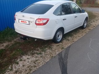 2018 Lada (ВАЗ) Granta I, белый, 460000 рублей, вид 1