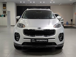 2017 Kia Sportage IV, серебристый, 1898000 рублей, вид 2