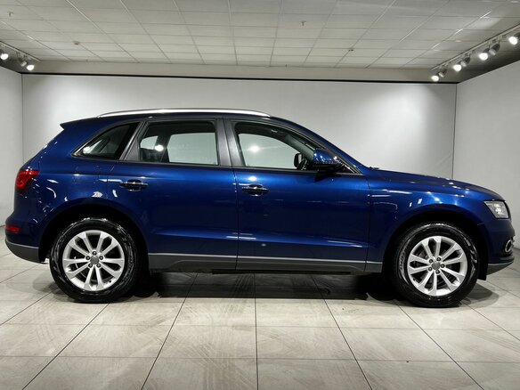 2016 Audi Q5 I (8R) Рестайлинг, синий - вид 6