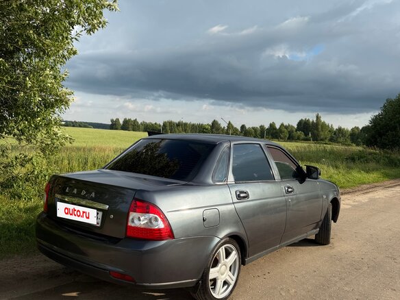 2014 Lada (ВАЗ) Priora I Рестайлинг, серый - вид 2