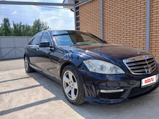 2008 Mercedes-Benz S-Класс 350 Long V (W221), синий, 1550000 рублей, вид 4