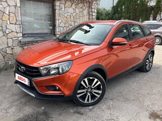 2019 Lada (ВАЗ) Vesta SW Cross I, оранжевый, вид 1