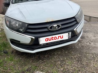 2018 Lada (ВАЗ) Granta I Рестайлинг, белый, 490000 рублей, вид 2