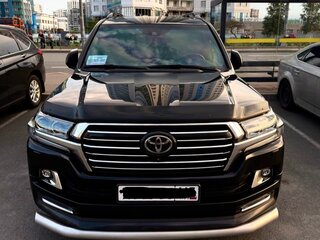 2016 Toyota Land Cruiser 200 Series Рестайлинг 2, чёрный, 4600000 рублей, вид 5
