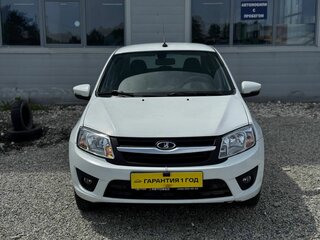 2015 Lada (ВАЗ) Granta I, белый, 479000 рублей, вид 4
