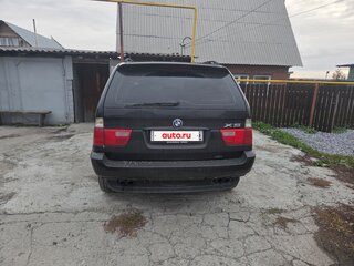2004 BMW X5 4.4i I (E53) Рестайлинг, чёрный, 1000000 рублей, вид 2