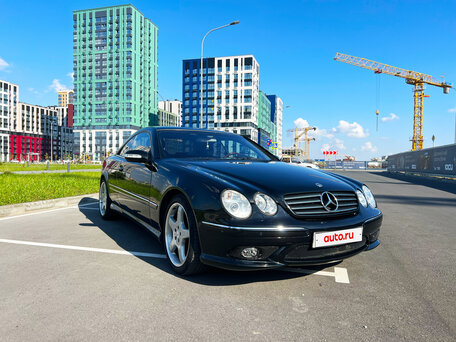 2000 Mercedes-Benz CL-Класс 500 II (C215), чёрный, 1650000 рублей, вид 3