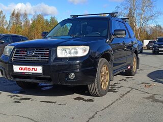 2007 Subaru Forester II Рестайлинг, чёрный, 900000 рублей, вид 4