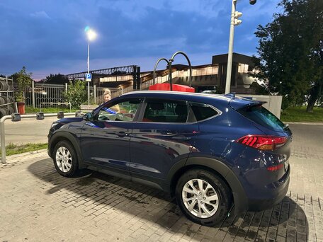 2019 Hyundai Tucson III Рестайлинг, синий, 1890000 рублей, вид 2