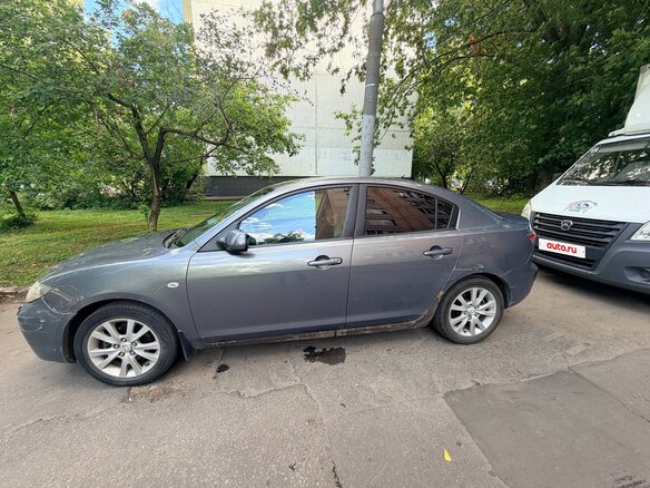 2006 Mazda 3 I (BK), серый - вид 2