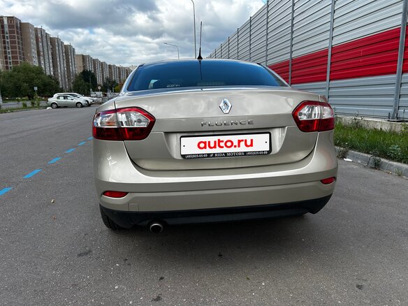 2012 Renault Fluence I, бежевый - вид 7