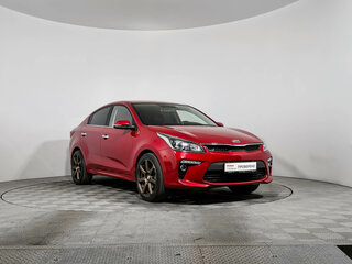 2017 Kia Rio IV, красный, 1195000 рублей, вид 3