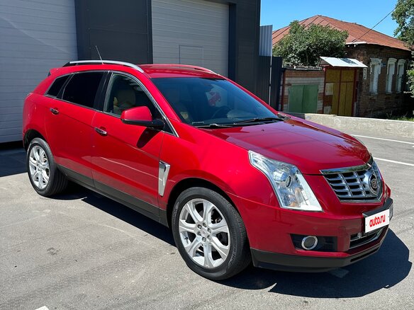 2014 Cadillac SRX II Рестайлинг, красный, 1550000 рублей - вид 1