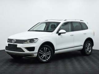 2016 Volkswagen Touareg II Рестайлинг, белый, 2905000 рублей, вид 3