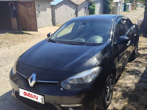 2013 Renault Fluence I Рестайлинг, чёрный, 740000 рублей - вид 2