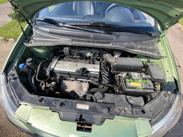 2007 Hyundai Getz I Рестайлинг, зелёный, 350000 рублей - вид 16