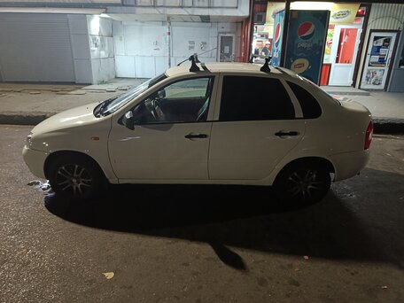 2011 Lada (ВАЗ) Kalina I, белый, 360000 рублей, вид 3