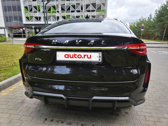 2022 Haval F7x I Рестайлинг, чёрный - вид 11