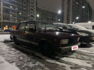 2008 Lada (ВАЗ) 2107, пурпурный, 100000 рублей, вид 1