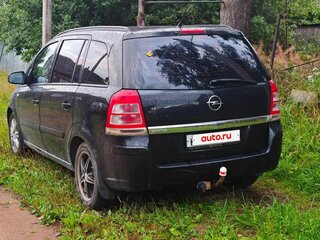 2012 Opel Zafira B Рестайлинг, чёрный, 850000 рублей, вид 4