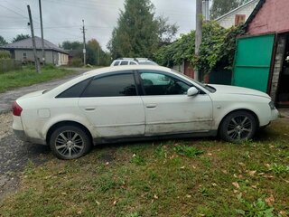 1998 Audi A6 II (C5), белый, 200000 рублей, вид 2