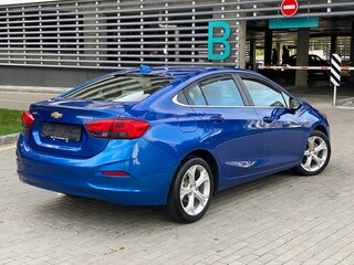 2019 Chevrolet Cruze II Рестайлинг, синий, 1365000 рублей, вид 4