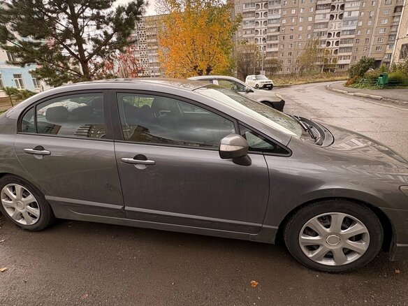 2009 Honda Civic VIII Рестайлинг, серый - вид 2