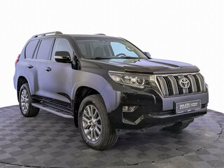 2020 Toyota Land Cruiser Prado 150 Series Рестайлинг 2, чёрный, 4610000 рублей, вид 3
