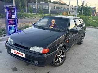 2007 Lada (ВАЗ) 2114, чёрный, 175000 рублей, вид 1