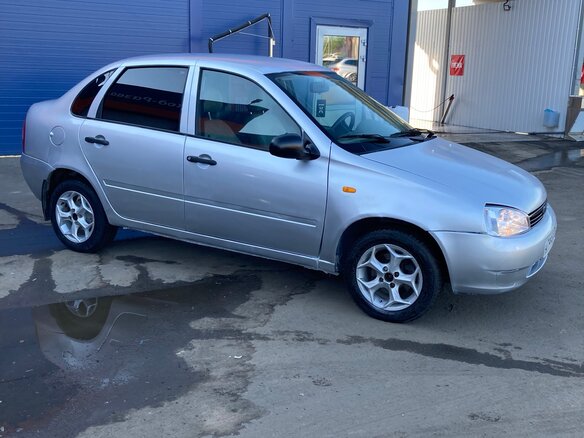 2008 Lada (ВАЗ) Kalina I, серый, 200000 рублей - вид 1