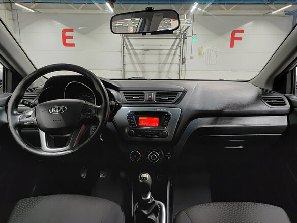 2014 Kia Rio III, серебристый, 705000 рублей - вид 13