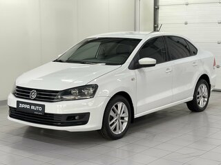 2017 Volkswagen Polo V Рестайлинг, белый, 1029000 рублей, вид 3