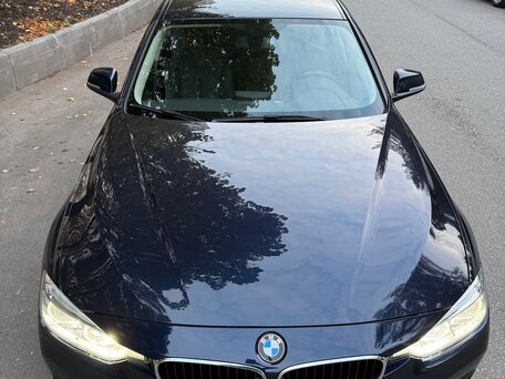 2016 BMW 3 серии 320i VI (F3x) Рестайлинг, синий, вид 2
