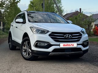 2017 Hyundai Santa Fe III Рестайлинг, белый, 1800000 рублей, вид 2