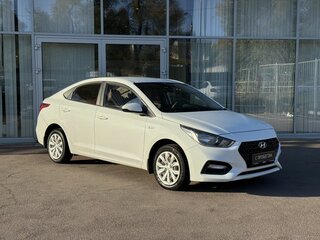 2018 Hyundai Solaris II, белый, 1175000 рублей, вид 3
