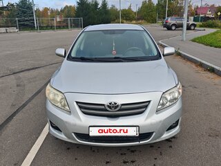 2008 Toyota Corolla AMT X (E140, E150), серебристый, 650000 рублей, вид 1
