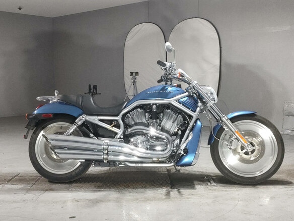 2004 Harley-Davidson V-Rod, синий, 599000 рублей
