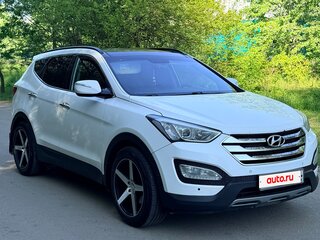 2013 Hyundai Santa Fe III, белый, 1450000 рублей, вид 2