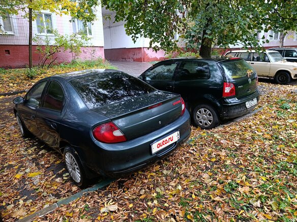 2001 Dodge Neon II, синий, 250000 рублей - вид 5