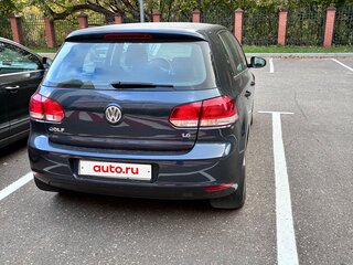2010 Volkswagen Golf VI, синий, 490000 рублей, вид 2