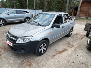 2015 Lada (ВАЗ) Granta I, серебристый, 290000 рублей, вид 5
