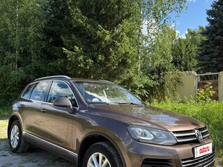 2012 Volkswagen Touareg II, коричневый, 1469000 рублей, вид 4