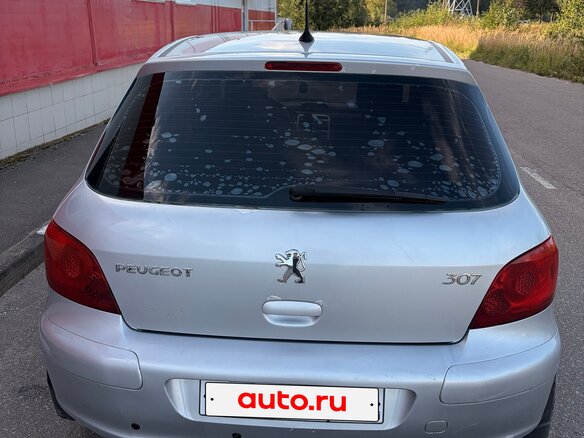 2007 Peugeot 307 I Рестайлинг, серебристый, 380000 рублей - вид 6
